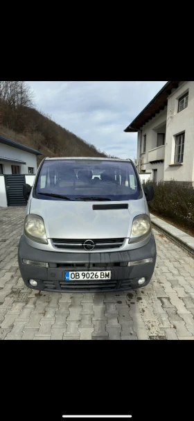 Обява за продажба на Opel Vivaro 1.9 TDI* 6-SPEED* 9-места*  ~9 400 лв. - изображение 1