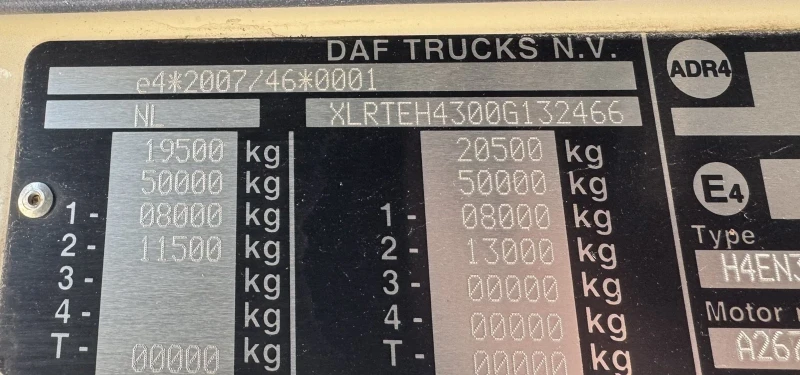 Daf XF 460 хидравлична помпа с ремарке, снимка 8 - Камиони - 53213764