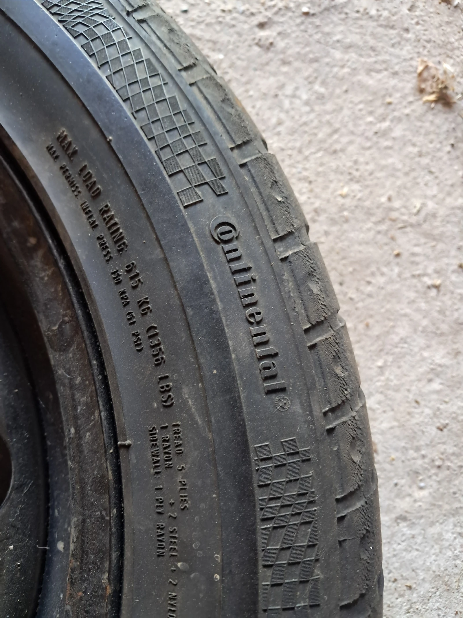 Гуми с джанти Continental 205/55R16, снимка 3 - Гуми и джанти - 56153514