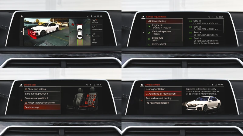 BMW 750 i xDrive M Sport Sportautomatic, снимка 14 - Автомобили и джипове - 53185205