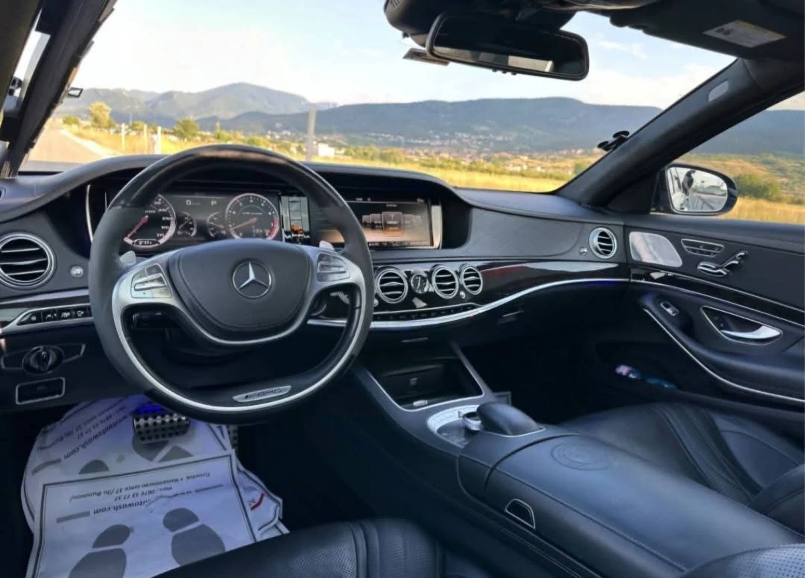 Mercedes-Benz S 63 AMG LONG - 4MATIC/ TV - BUSINESS CLAS - изображение 6