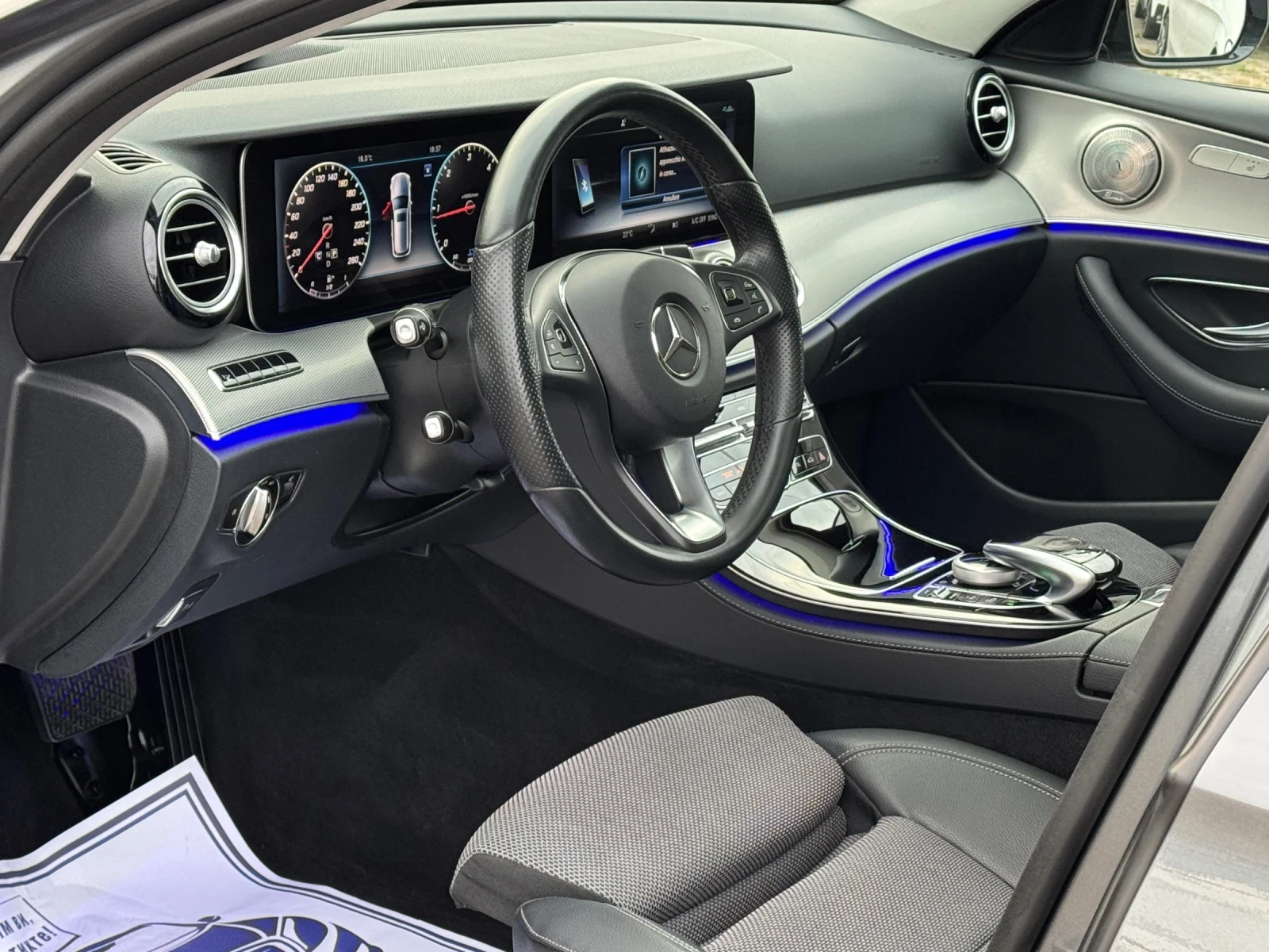 Mercedes-Benz E 220 2.2D-9G-TRONIC-DIGITALES-COCKPIT-ПОДГРЕВ-170Х.КМ!! - изображение 10