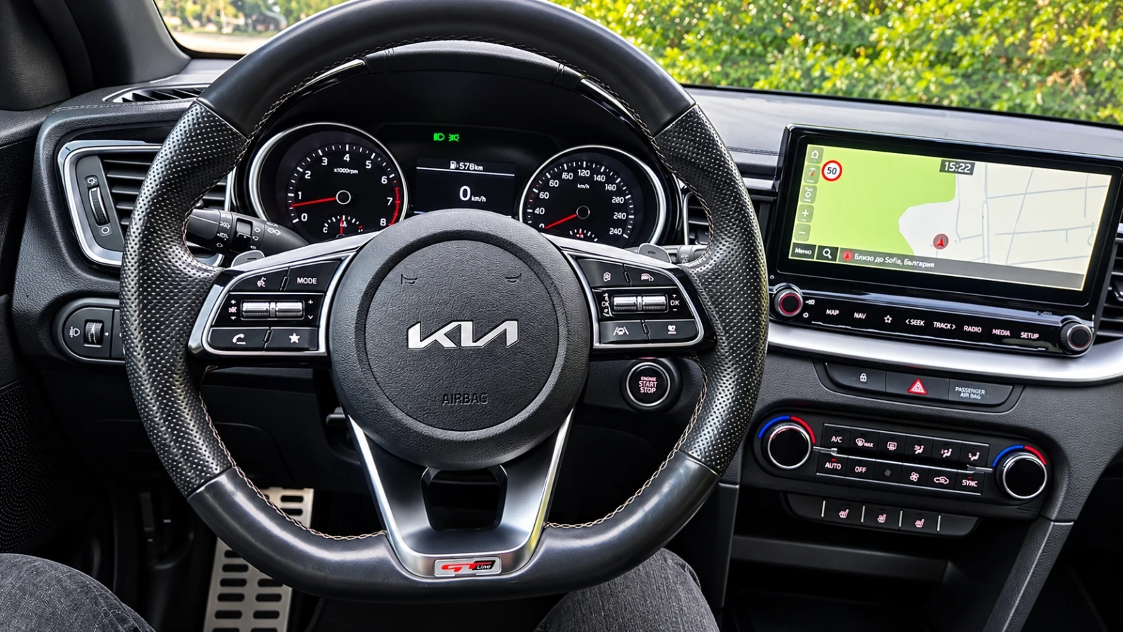 Kia Ceed 1.5Т GT-LINE AVTOMAT KAMERA JBL, снимка 10 - Автомобили и джипове - 56656880