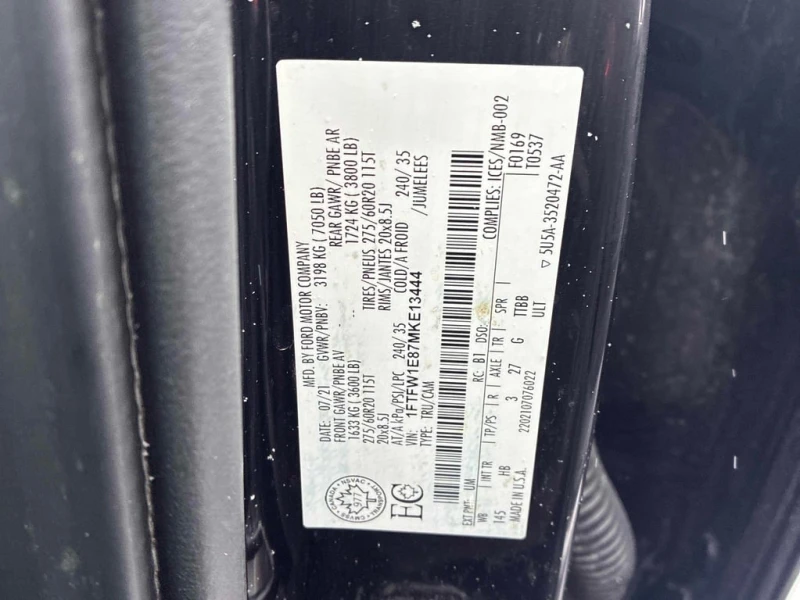 Ford F150 * 4WD SuperCrew Box * CARFAX * БЕЗ ПЪРВОНАЧАЛНА ВН, снимка 10 - Автомобили и джипове - 52873268