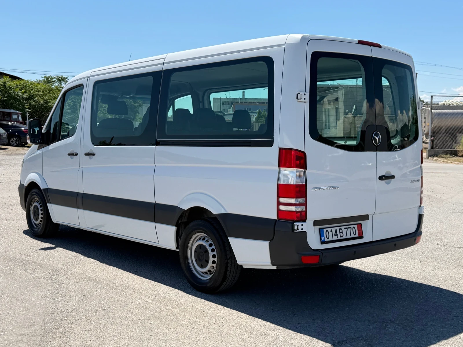 Mercedes-Benz Sprinter 313 CDI 130 ps 9 Места ТОП Внос Германия, снимка 9 - Бусове и автобуси - 54857150