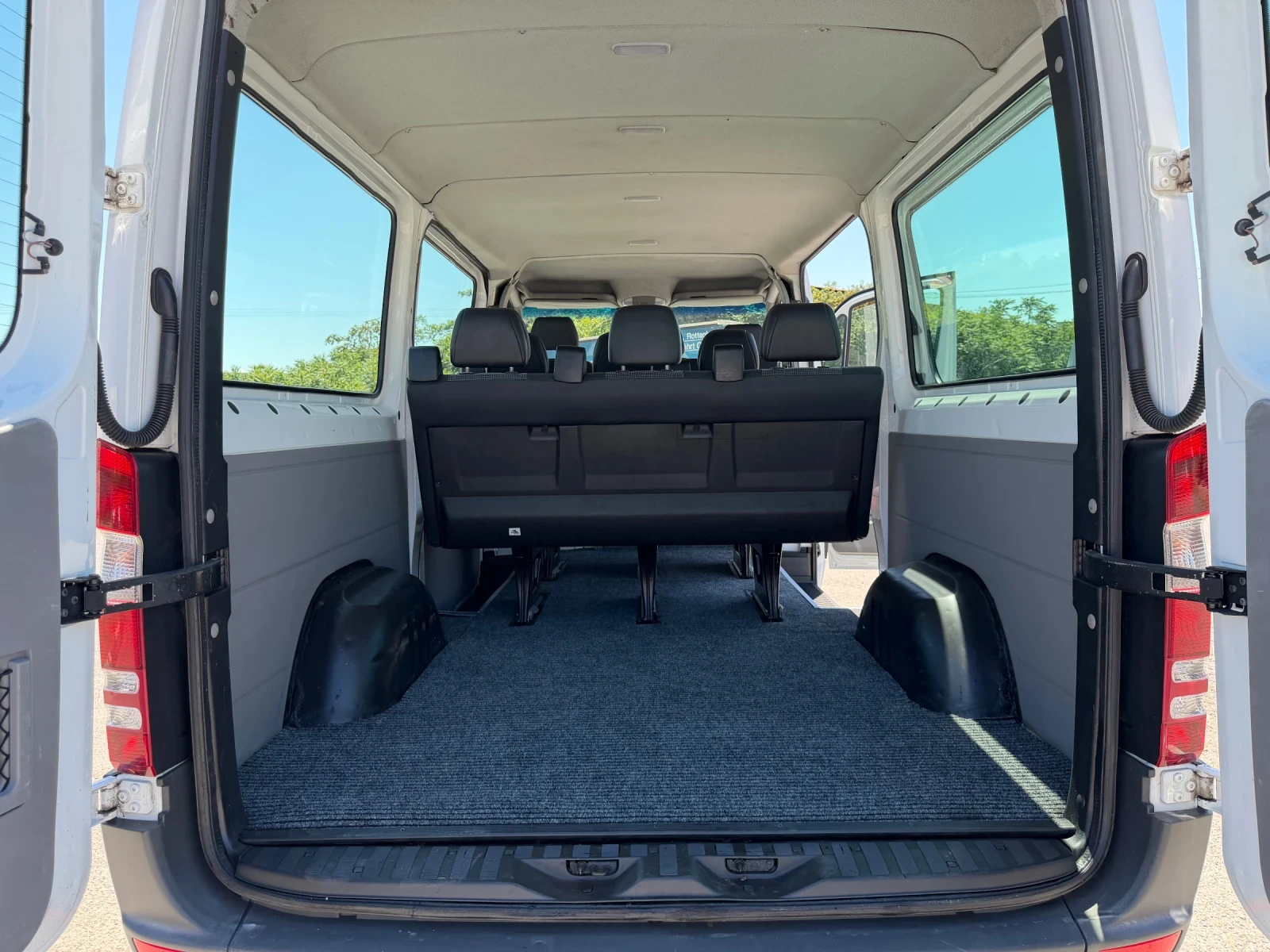 Mercedes-Benz Sprinter 313 CDI 130 ps 9 Места ТОП Внос Германия, снимка 16 - Бусове и автобуси - 54857150