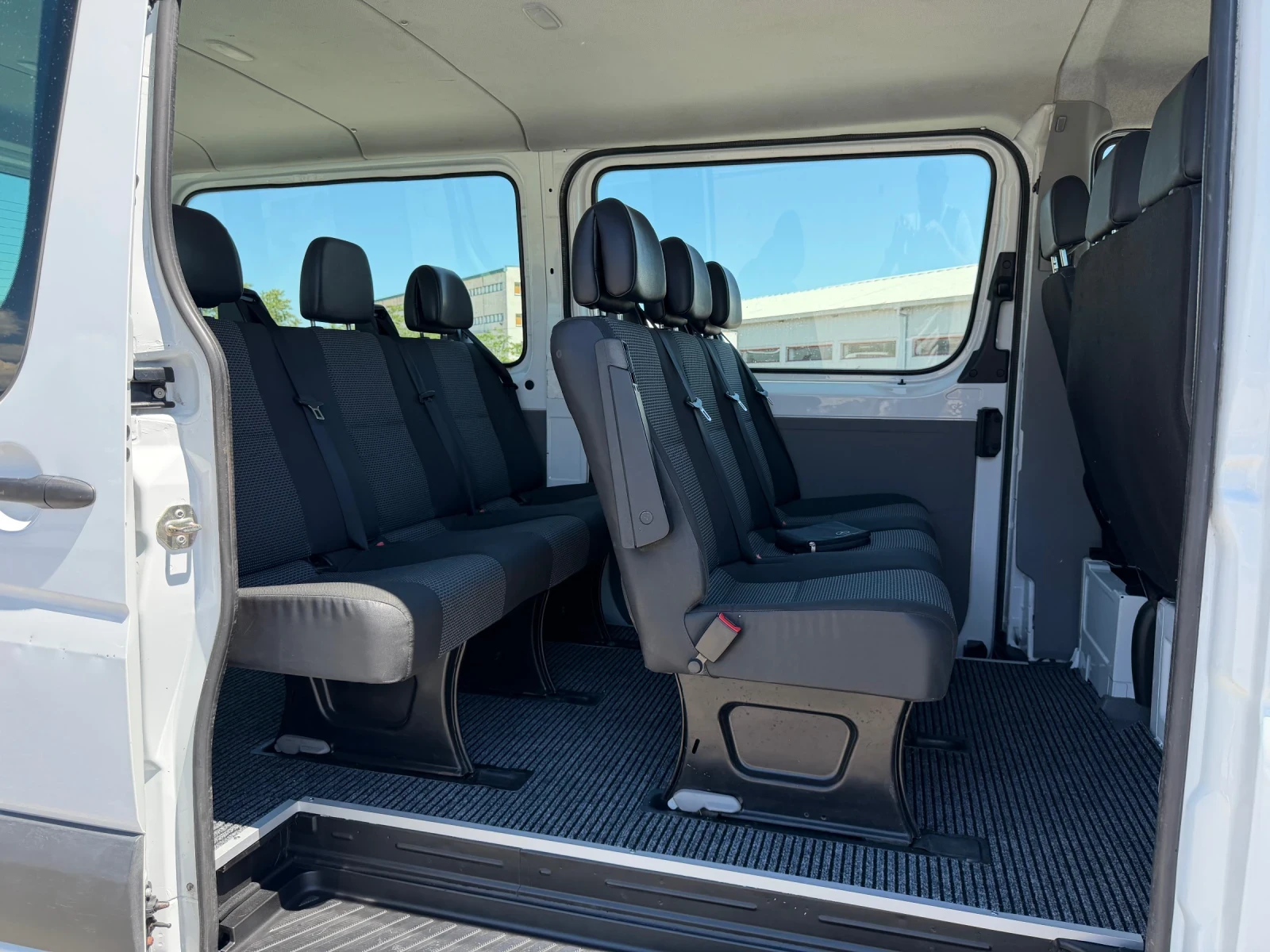 Mercedes-Benz Sprinter 313 CDI 130 ps 9 Места ТОП Внос Германия, снимка 14 - Бусове и автобуси - 54857150