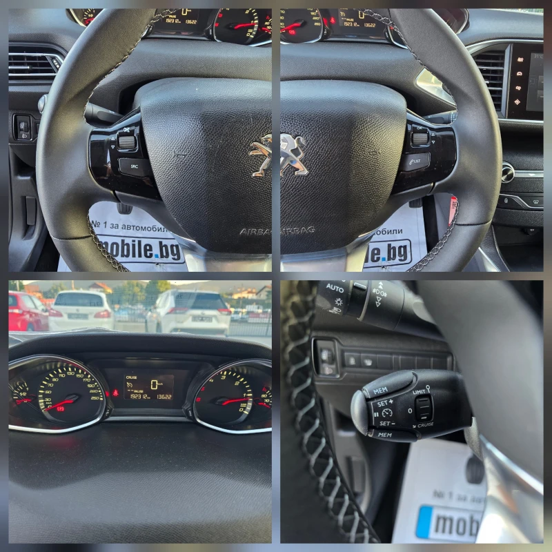 Peugeot 308 2.0HDI, 150к.с., Нави, Темпомат!, снимка 15 - Автомобили и джипове - 50545621