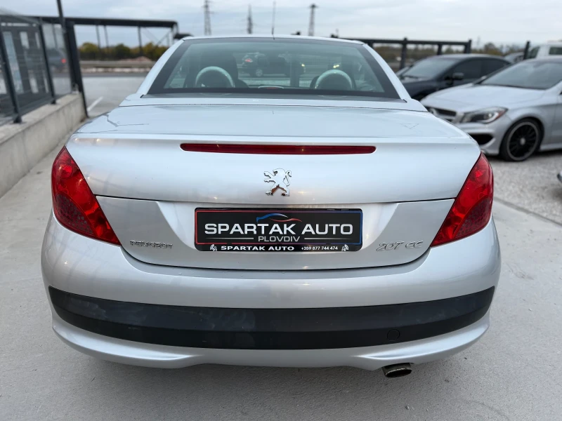Peugeot 207 CC* 2009г* CABRIO* 1.6VTI* 104.000КМ* НОВА* , снимка 5 - Автомобили и джипове - 52357101