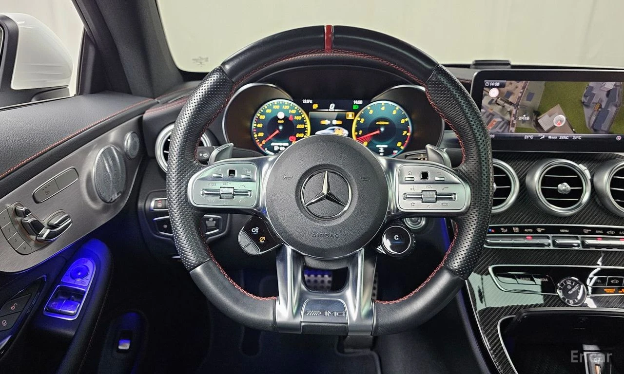 Mercedes-Benz C 43 AMG COUPE* 4MATIC* BURMESTER* ДИСТРОНИК* ХЕДЪП* , снимка 8 - Автомобили и джипове - 56312955