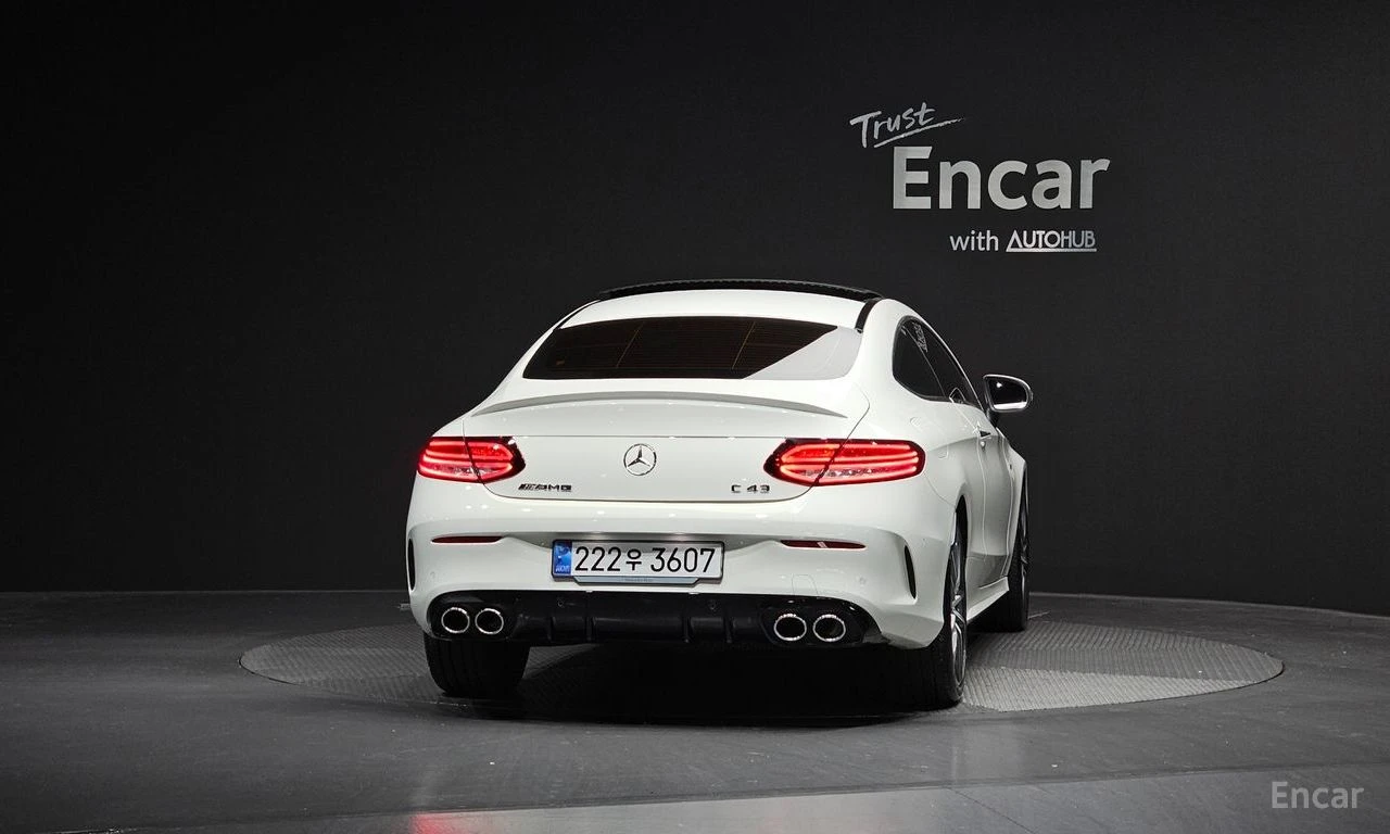 Mercedes-Benz C 43 AMG COUPE* 4MATIC* BURMESTER* ДИСТРОНИК* ХЕДЪП* , снимка 4 - Автомобили и джипове - 56312955