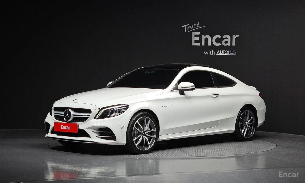 Mercedes-Benz C 43 AMG COUPE* 4MATIC* BURMESTER* ДИСТРОНИК* ХЕДЪП* 