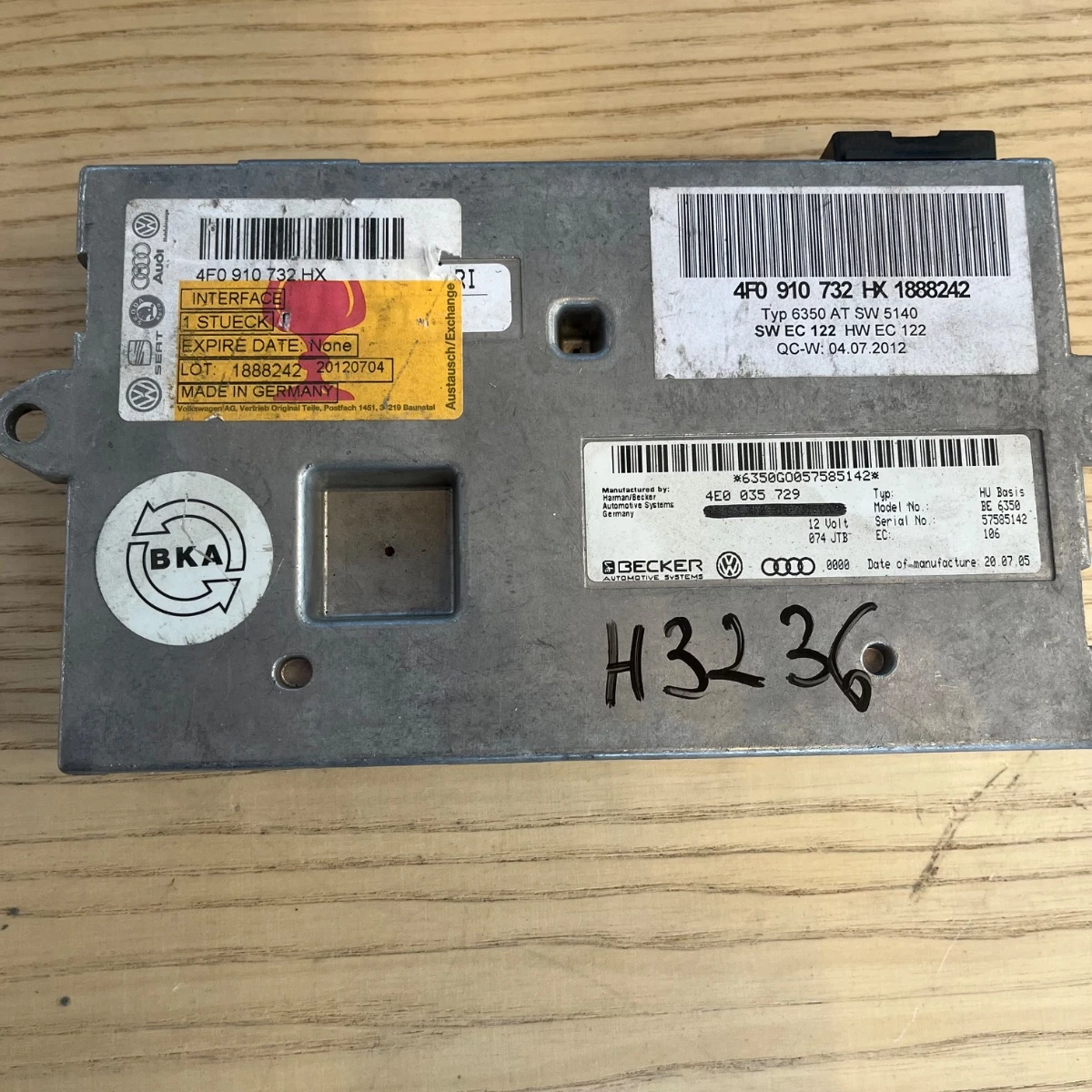 Модул MMI за Audi A6 4E0035729-3236