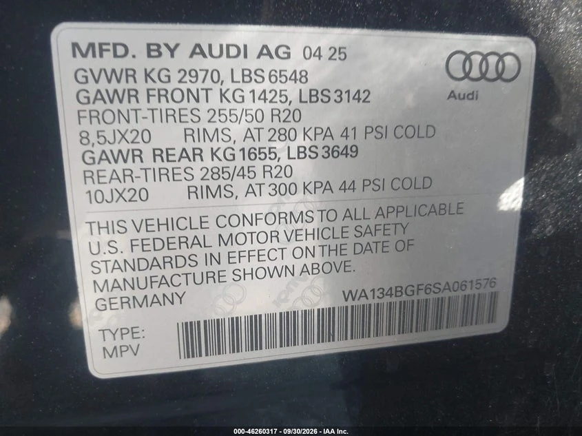Audi Q6 E-Tron Prestige Quattro, снимка 9 - Автомобили и джипове - 56366838
