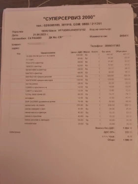 Citroen C4 Picasso 2.0HDI Автоматик , снимка 14