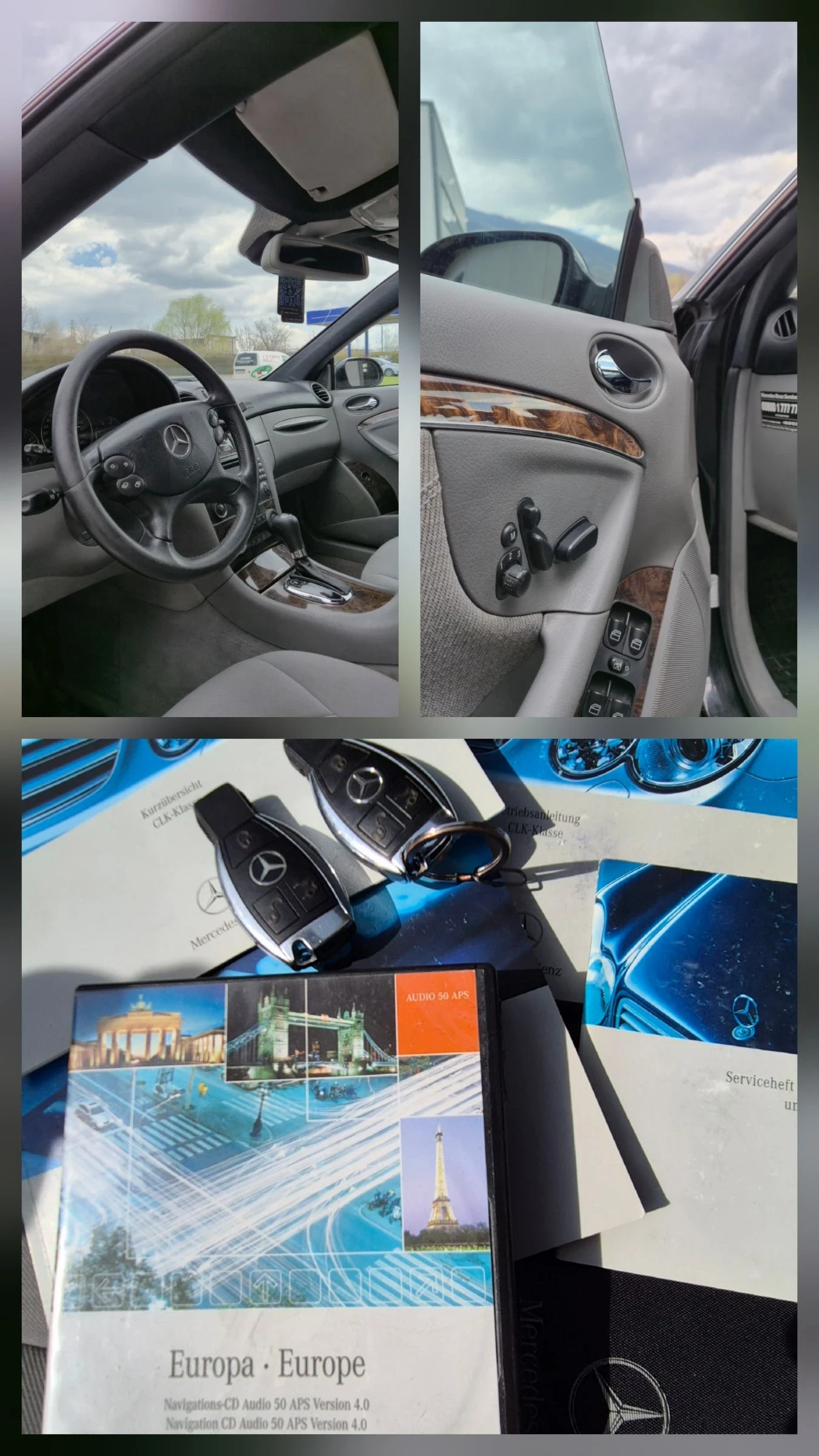 Mercedes-Benz CLK 220CDI ELEGANCE, снимка 10 - Автомобили и джипове - 53986361