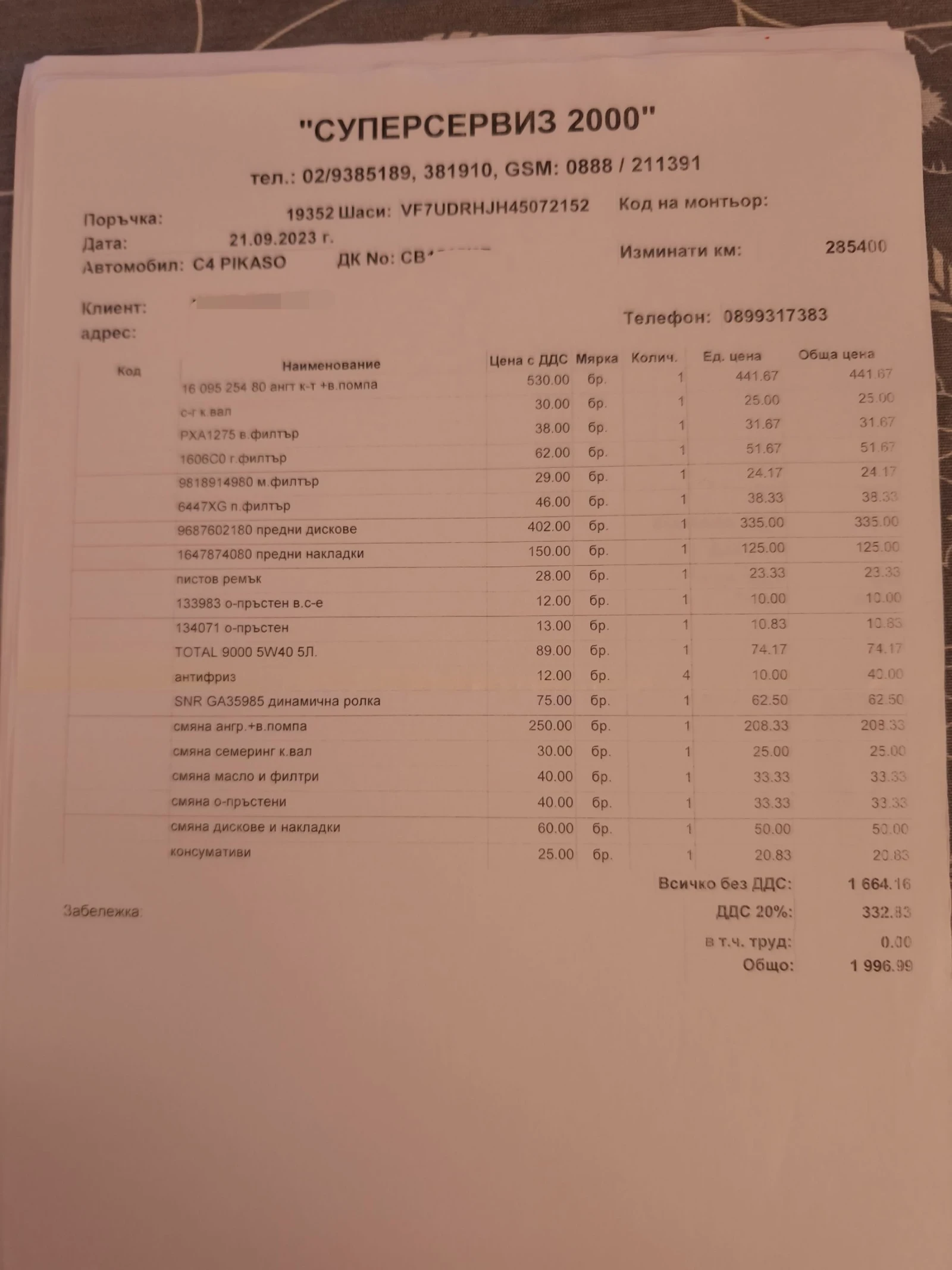 Citroen C4 Picasso 2.0HDI Автоматик , снимка 14 - Автомобили и джипове - 54296872