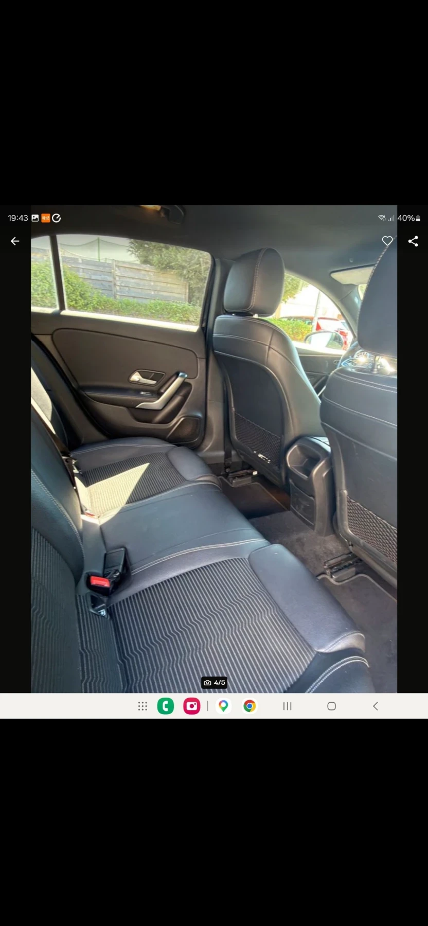 Mercedes-Benz A 200 Лек, снимка 3 - Автомобили и джипове - 54622491