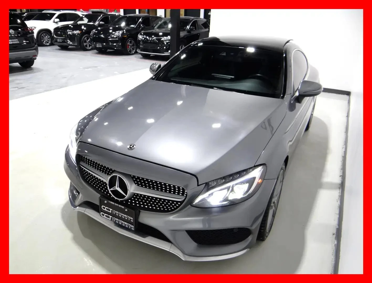 Mercedes-Benz C 300 4MATIC COUPE* KEYLESS* НАВИ* , снимка 2 - Автомобили и джипове - 55571529