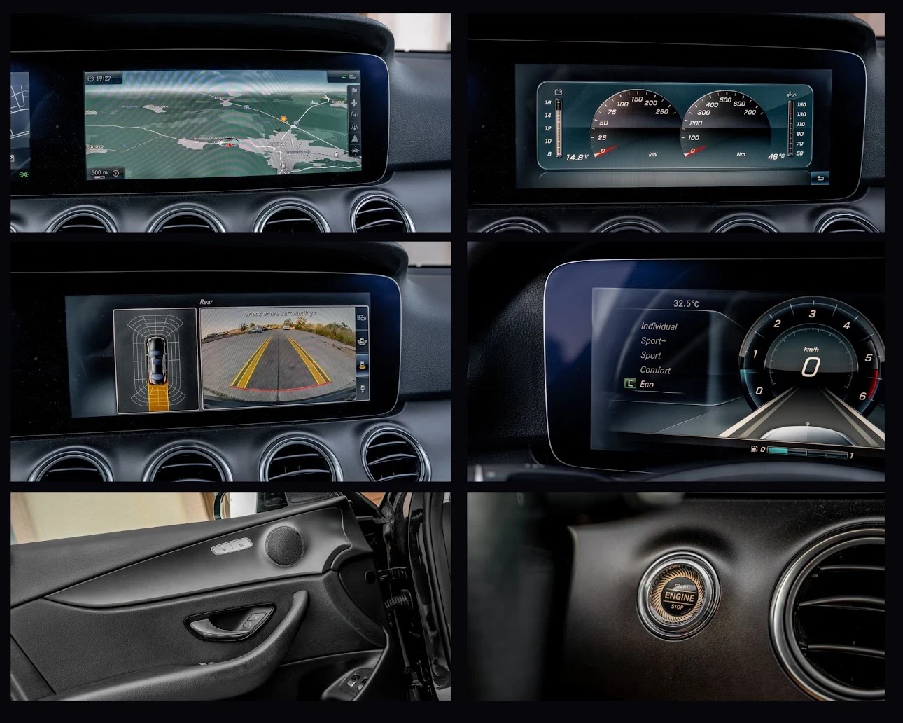 Mercedes-Benz E 350 DIGITAL / ЗАДНА КАМЕРА/ПЪРВИ СОБСТВЕНИК, снимка 16 - Автомобили и джипове - 55657918