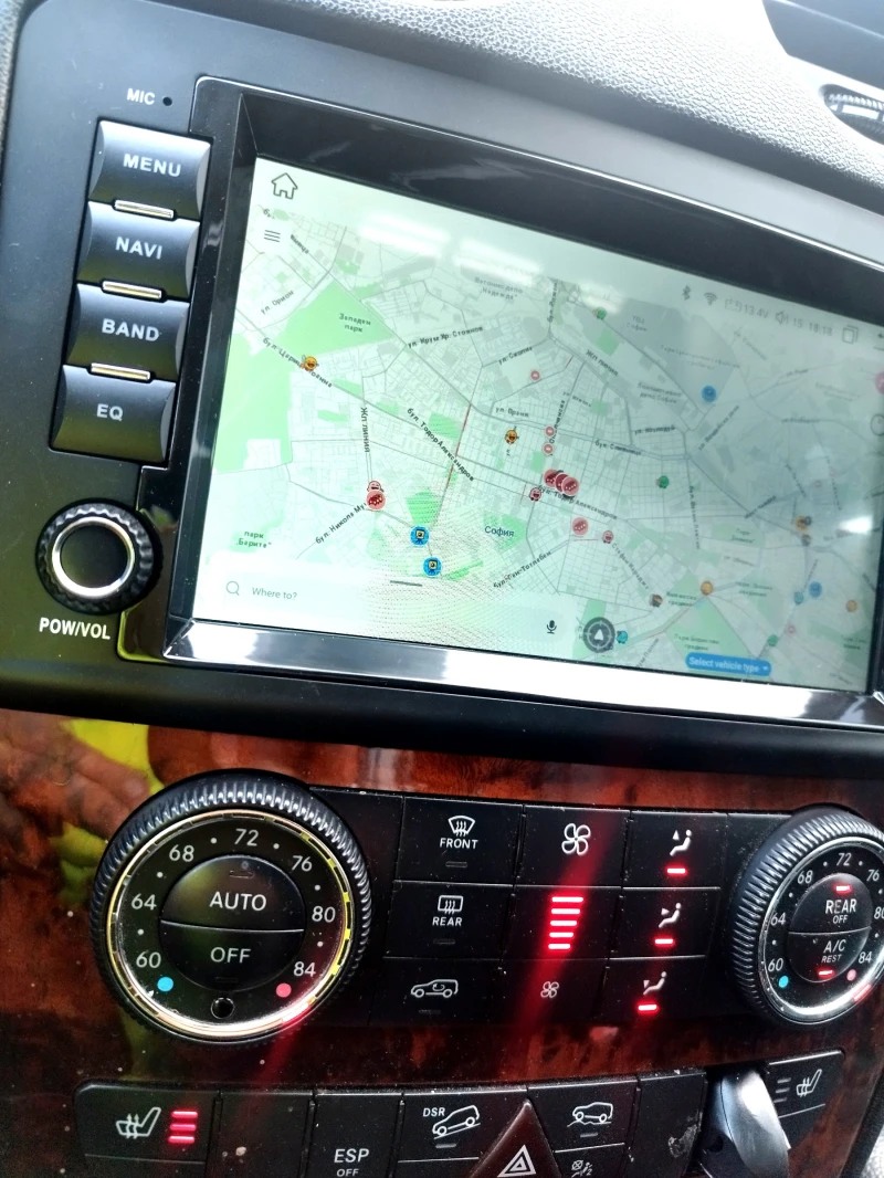 Mercedes-Benz ML 500 V8 - 7g-tronic, снимка 11 - Автомобили и джипове - 53371594