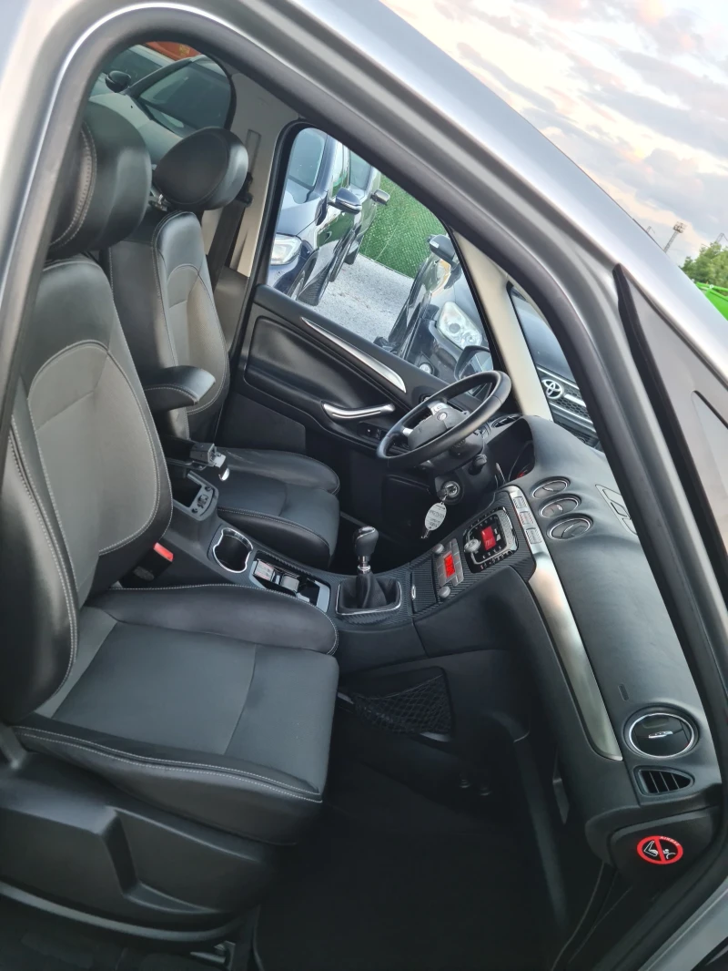 Ford S-Max 2.0 TDCI  ПАНОРАМА / КОЖА / ПАРКТРОНИК / key less , снимка 11 - Автомобили и джипове - 50947610