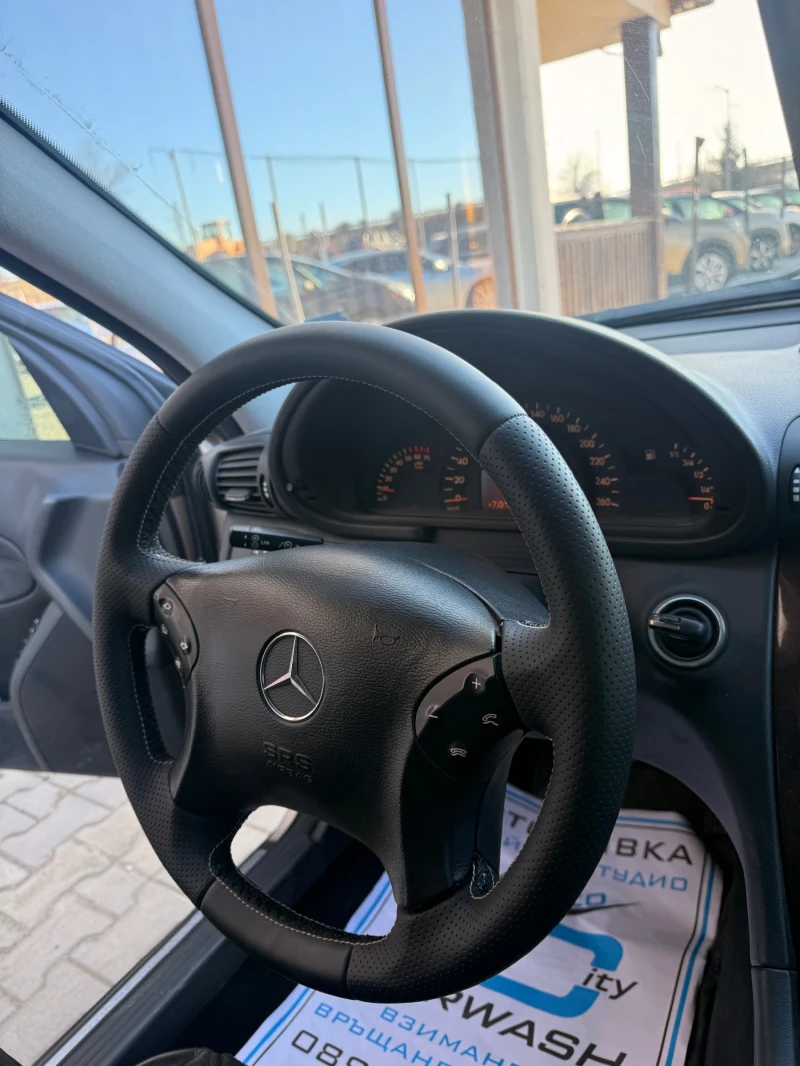 Mercedes-Benz C 200 Kompressor* Автоматик* Газ* Обслужена* Всичко Плат, снимка 13 - Автомобили и джипове - 53164660