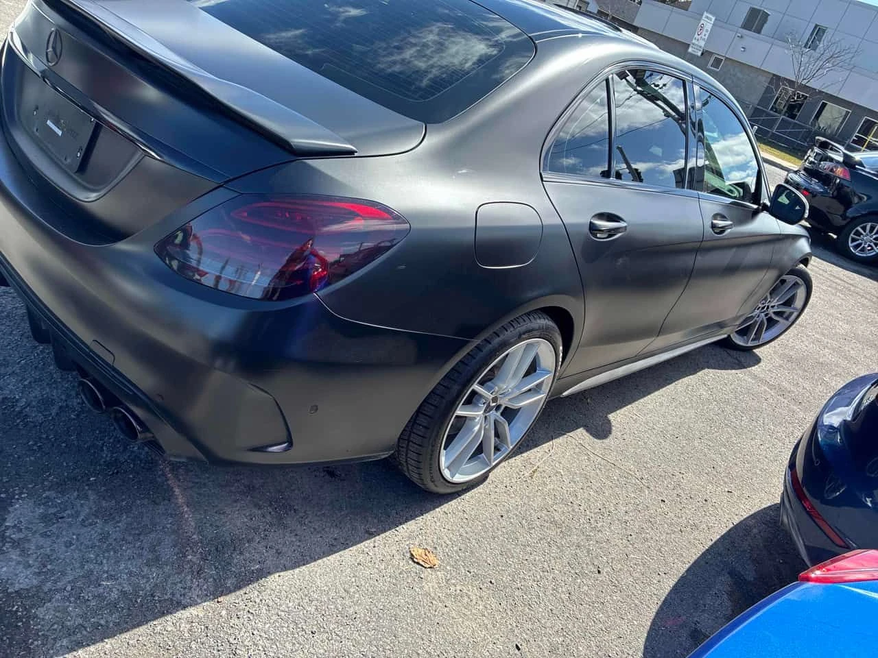 Mercedes-Benz C 450 AMG ПОДГРЕВИ * ШИБИДАХ* KEYLESS * BURMESTER, снимка 3 - Автомобили и джипове - 54230491