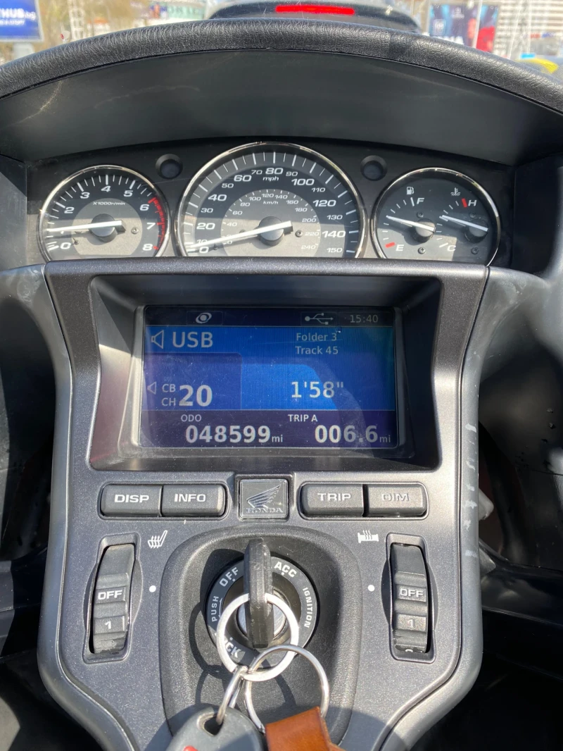 Honda Gold Wing 40th Anniversary RED STINGER, снимка 10 - Мотоциклети и мототехника - 51862960