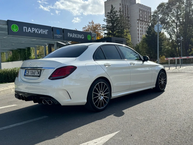 Mercedes-Benz C 180 Multibeam/Designo diamond white, снимка 4 - Автомобили и джипове - 46574271