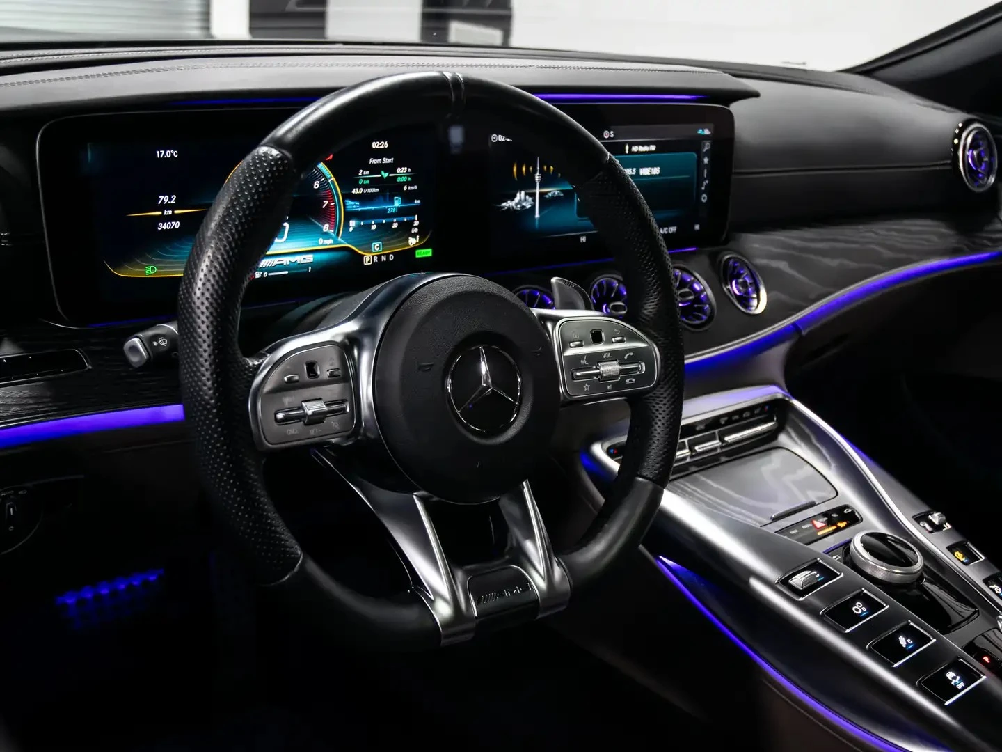 Mercedes-Benz AMG GT 53* 4MATIC+ * HUD* 360CAM* AERO* CARBON* BURM, снимка 9 - Автомобили и джипове - 55138811