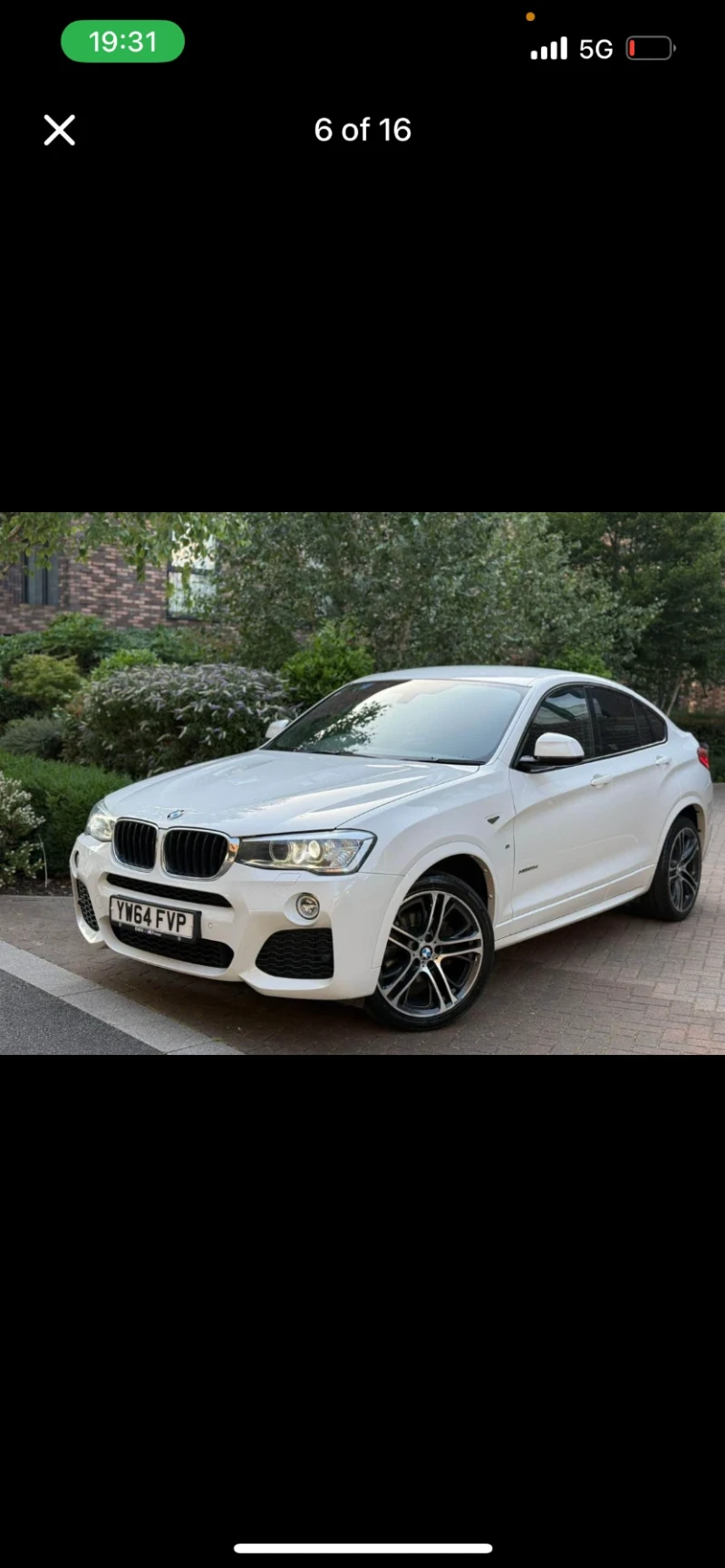 BMW X4 2.0 190hp M-pack , снимка 10 - Автомобили и джипове - 52540270