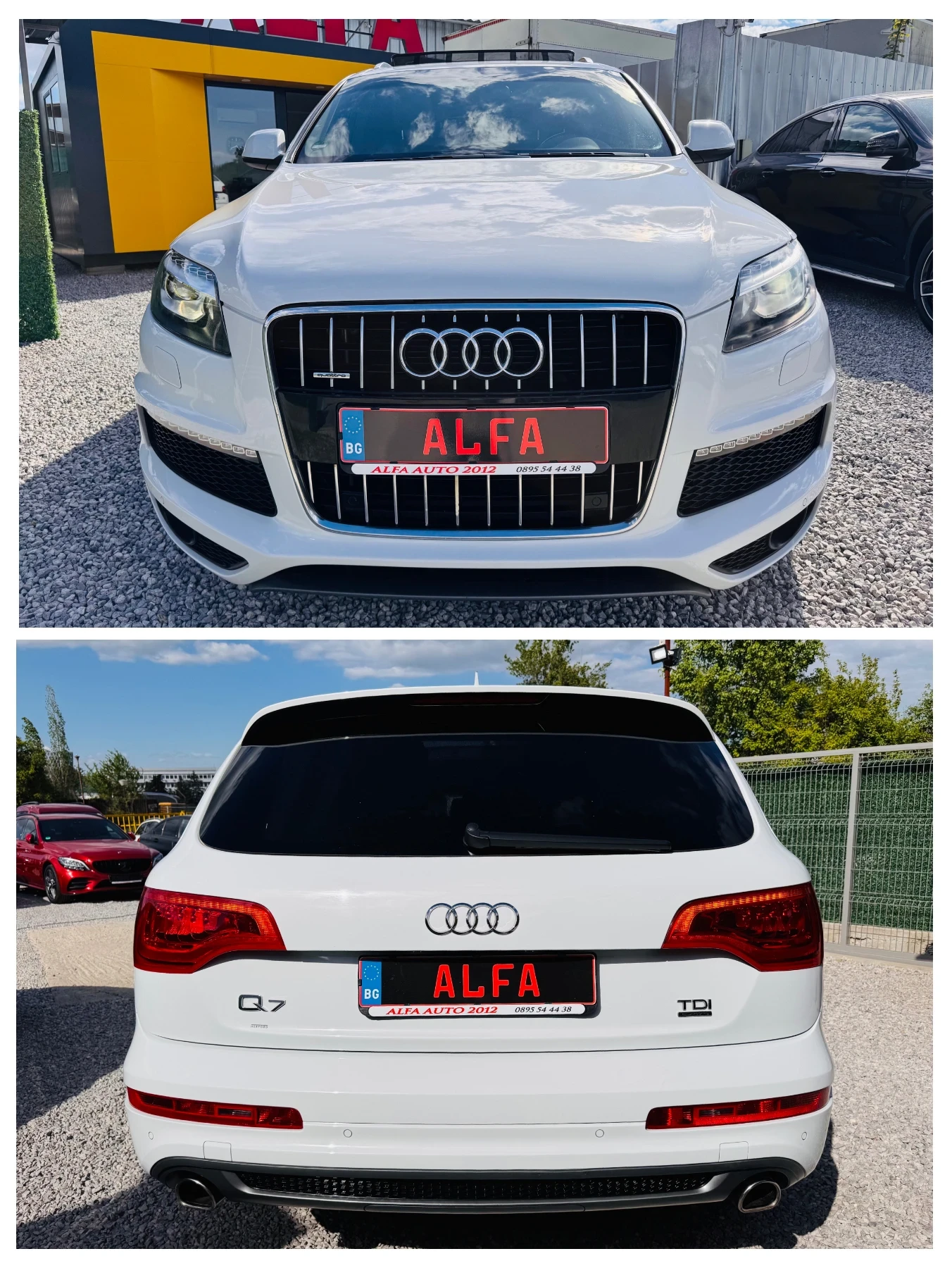 Audi Q7 3.0d/S-LINE/8g/FACE/LED+ PANO+ KEY LESS+ 7мес/ТОП/ - изображение 9