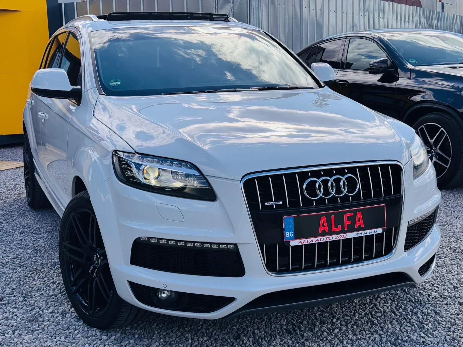 Audi Q7 3.0d/S-LINE/8g/FACE/LED+ PANO+ KEY LESS+ 7мес/ТОП/ - изображение 5