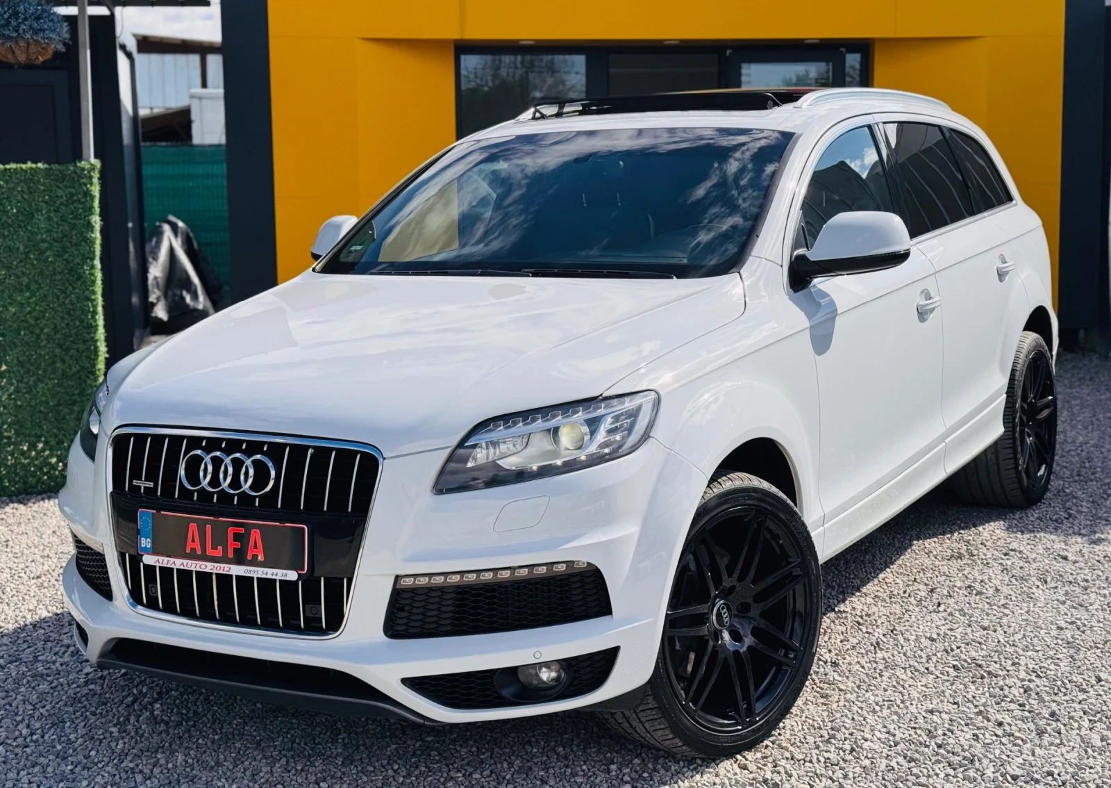Audi Q7 3.0d/S-LINE/8g/FACE/LED+ PANO+ KEY LESS+ 7мес/ТОП/ - изображение 3