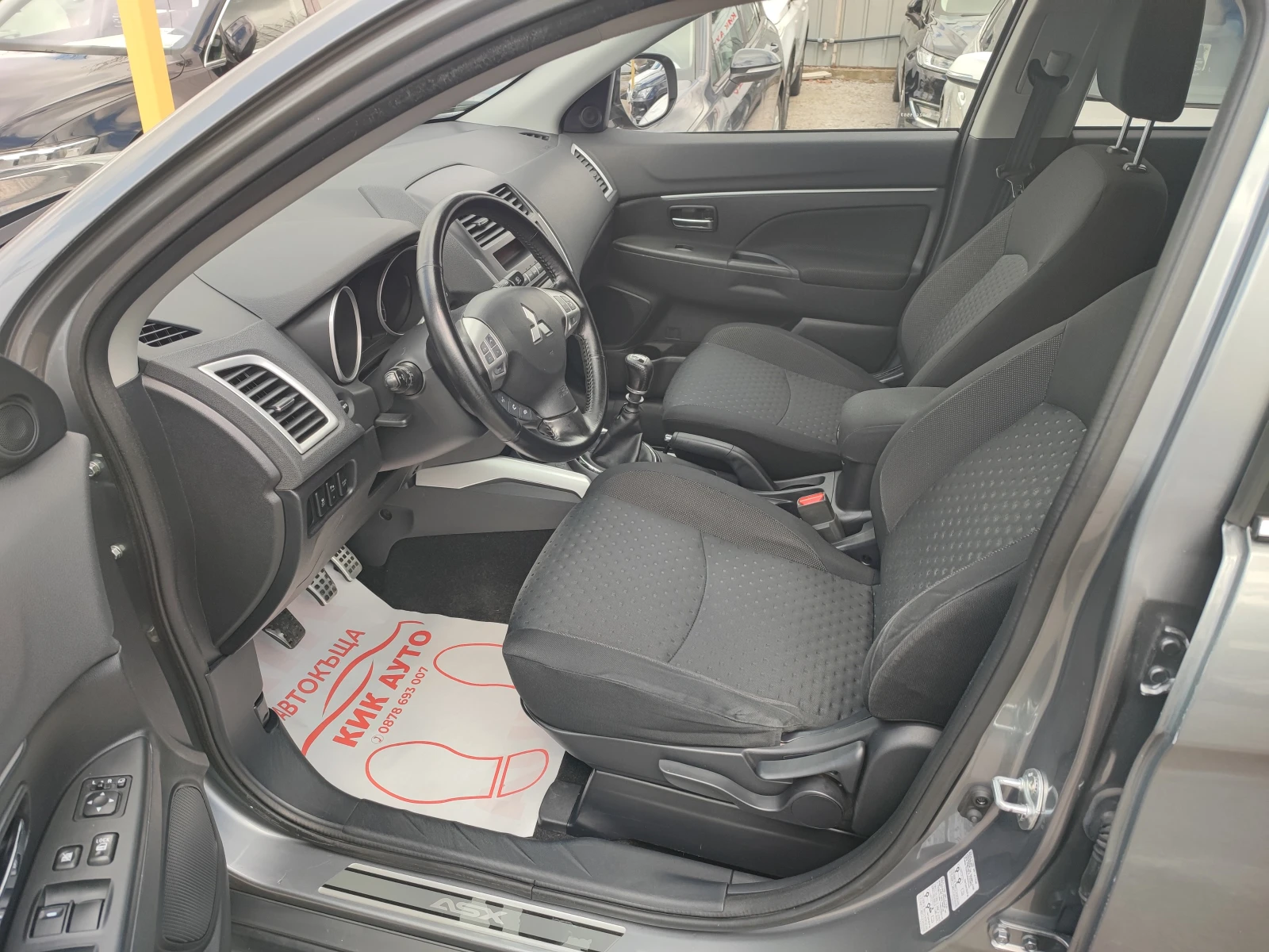 Mitsubishi ASX 1.8D-150ks-6sk-4X4-ClearTec-ПАНОРАМА-ПАРКТРОНИК, снимка 8 - Автомобили и джипове - 54078470