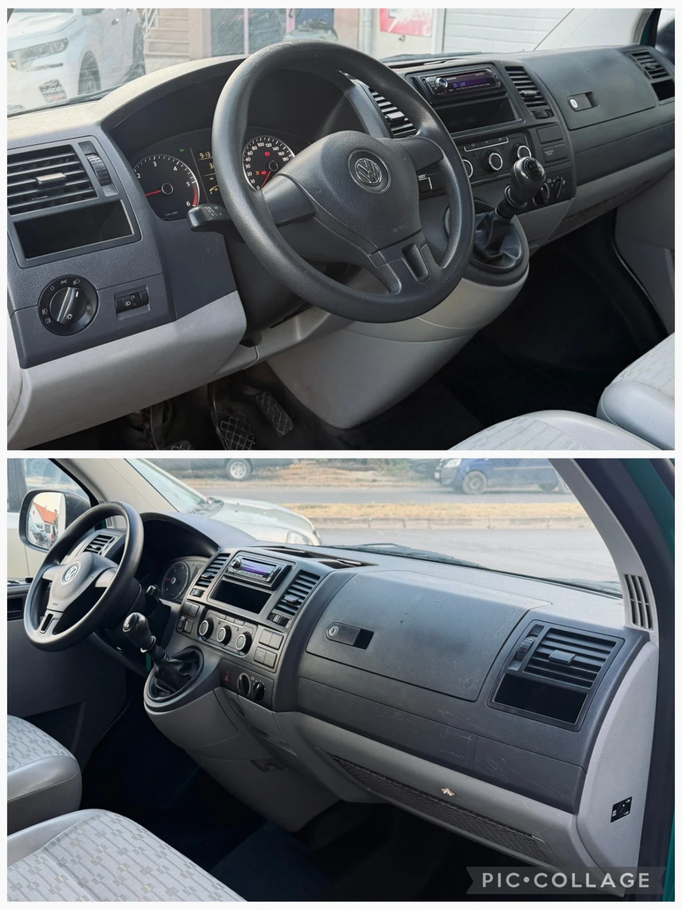 VW T5 2.0TDI / КЛИМА / 9-МЕСТА, снимка 9 - Бусове и автобуси - 55401249