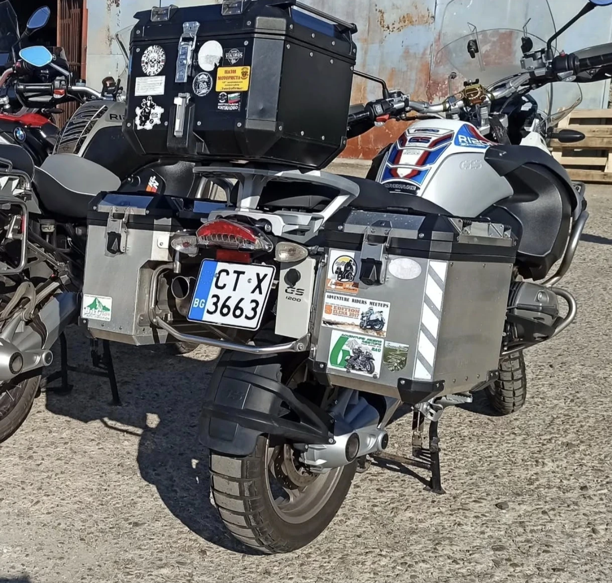 BMW R 1200ADV low suspension - изображение 4