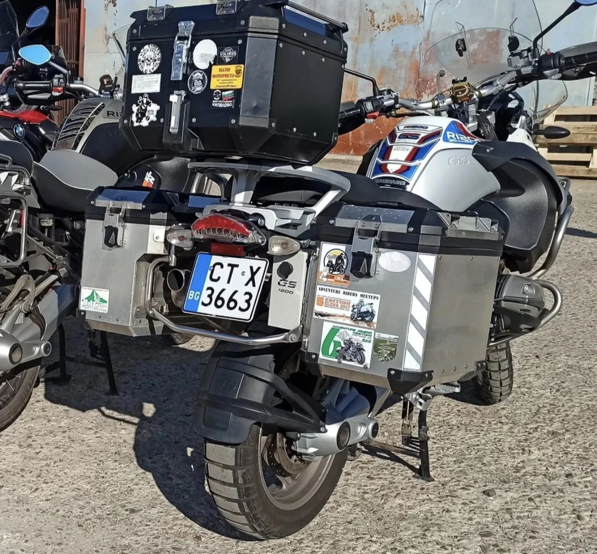 BMW R 1200ADV low suspension - изображение 2