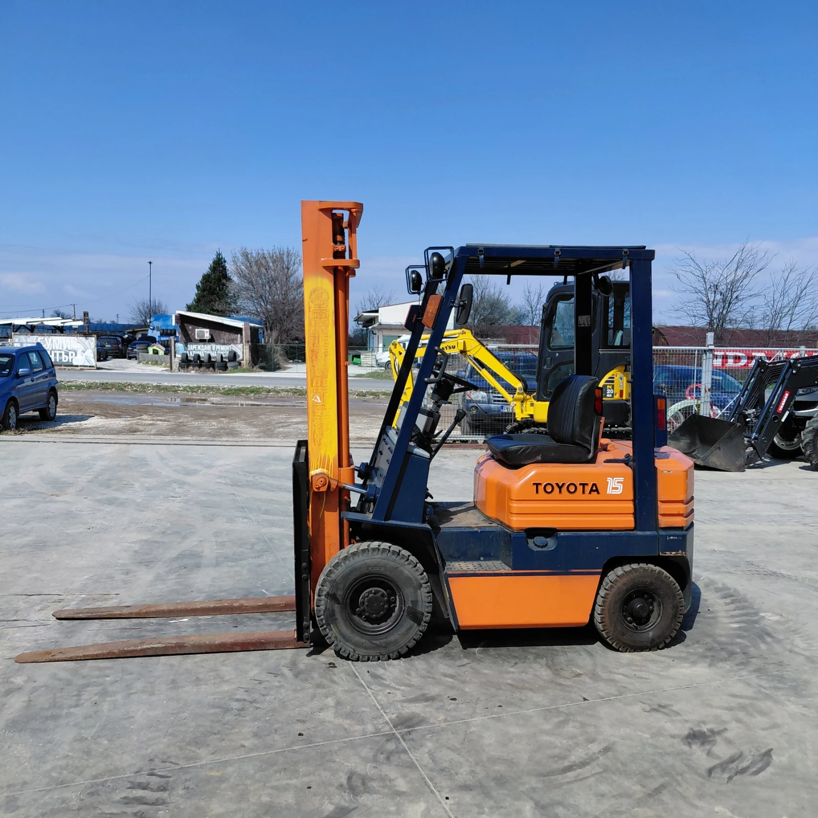 Мотокар Toyota 5FG15 * НАЛИЧЕН * ТОП СЪСТОЯНИЕ * , снимка 2 - Индустриална техника - 51806909