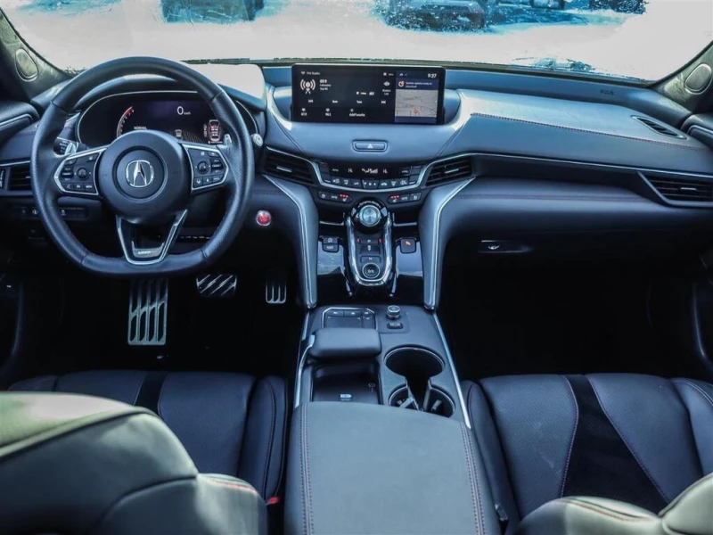 Acura TLX TURBO SH-AWD | HUD | CARPLAY | ПОДГРЕВ | ОБДУХВАНЕ, снимка 11 - Автомобили и джипове - 53542549