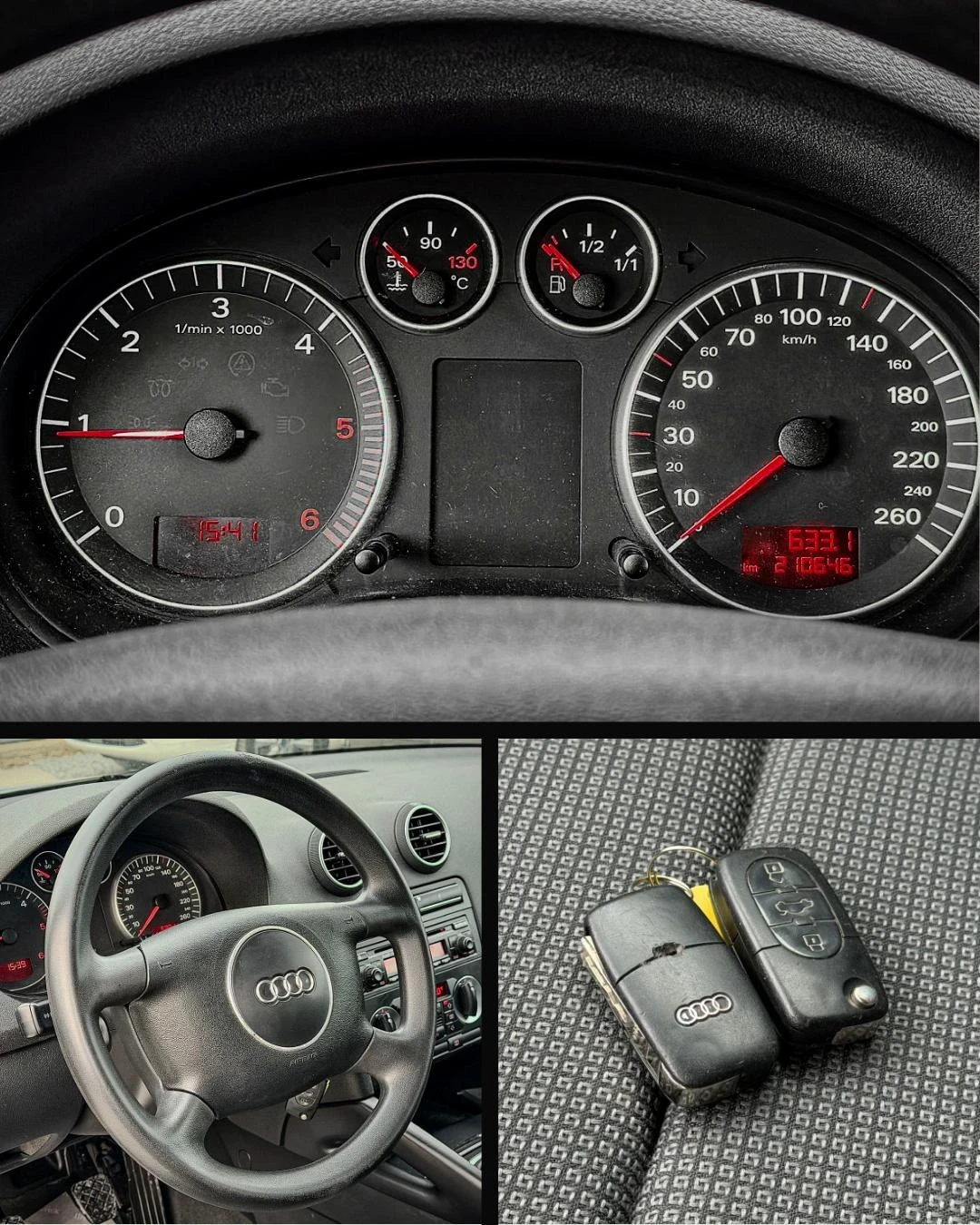 Audi A3 1.9 TDI - 105k.c., снимка 8 - Автомобили и джипове - 53911627