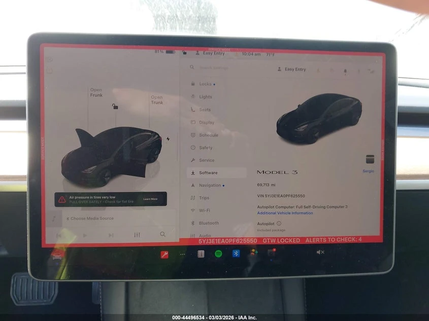 Tesla Model 3 Rear-Wheel Drive, снимка 7 - Автомобили и джипове - 54423021