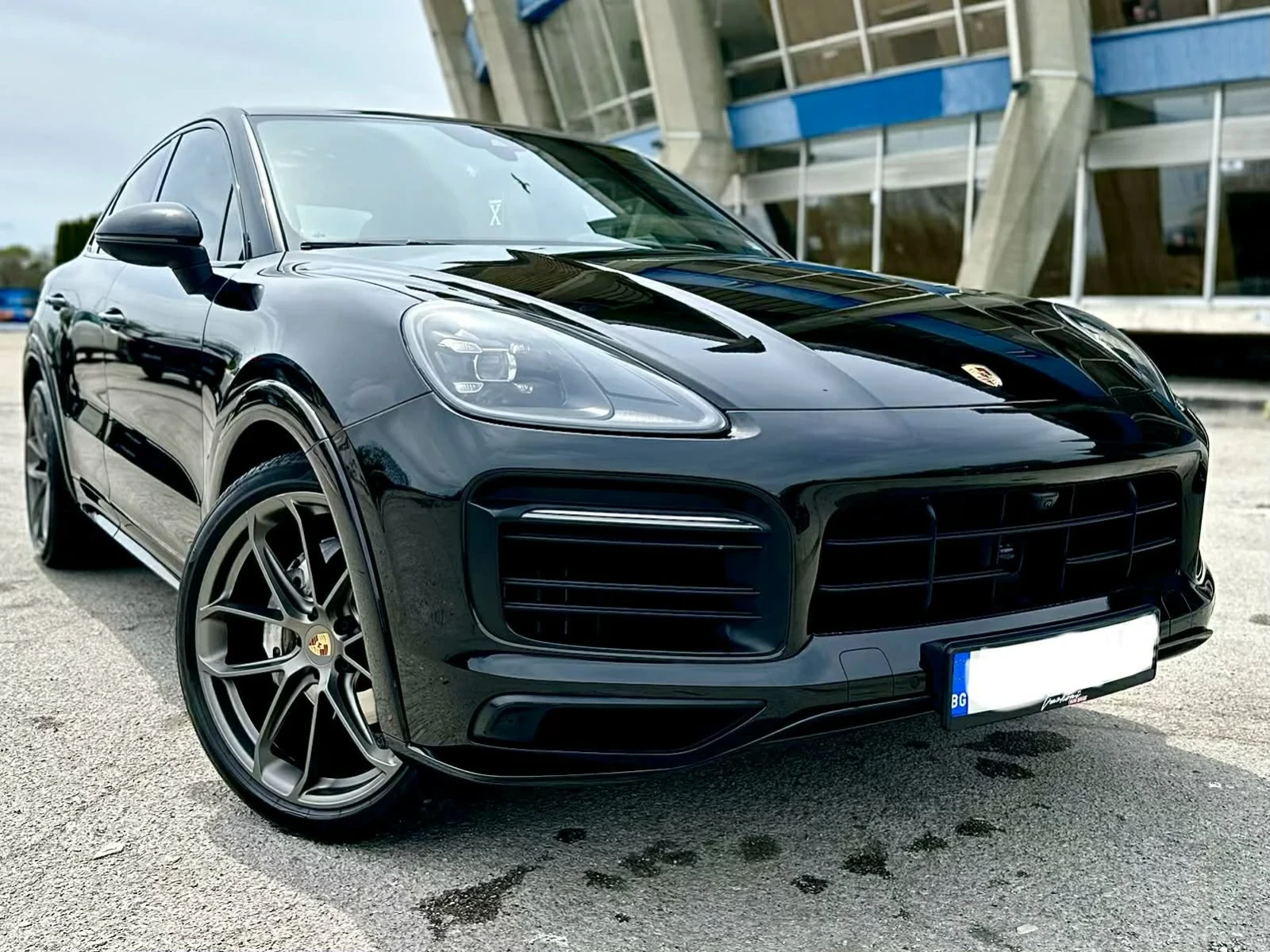 Porsche Cayenne SportDesign Package Head Up carbon 