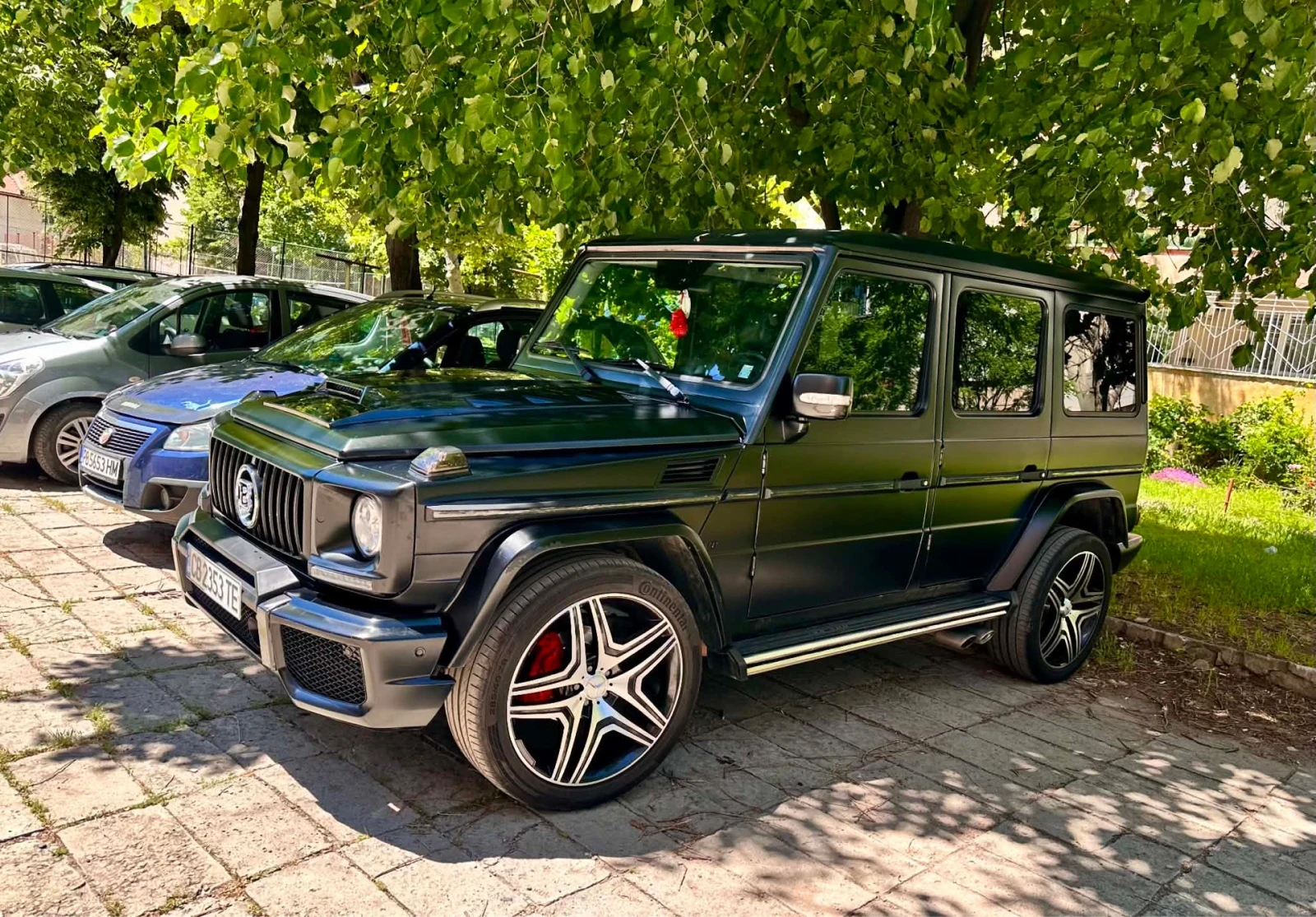 Mercedes-Benz G 500 5.0 V8 - BRABUS - ГАЗ/БЕНЗИН - 22  - ГОТОВ ЛИЗИНГ, снимка 11 - Автомобили и джипове - 55738218