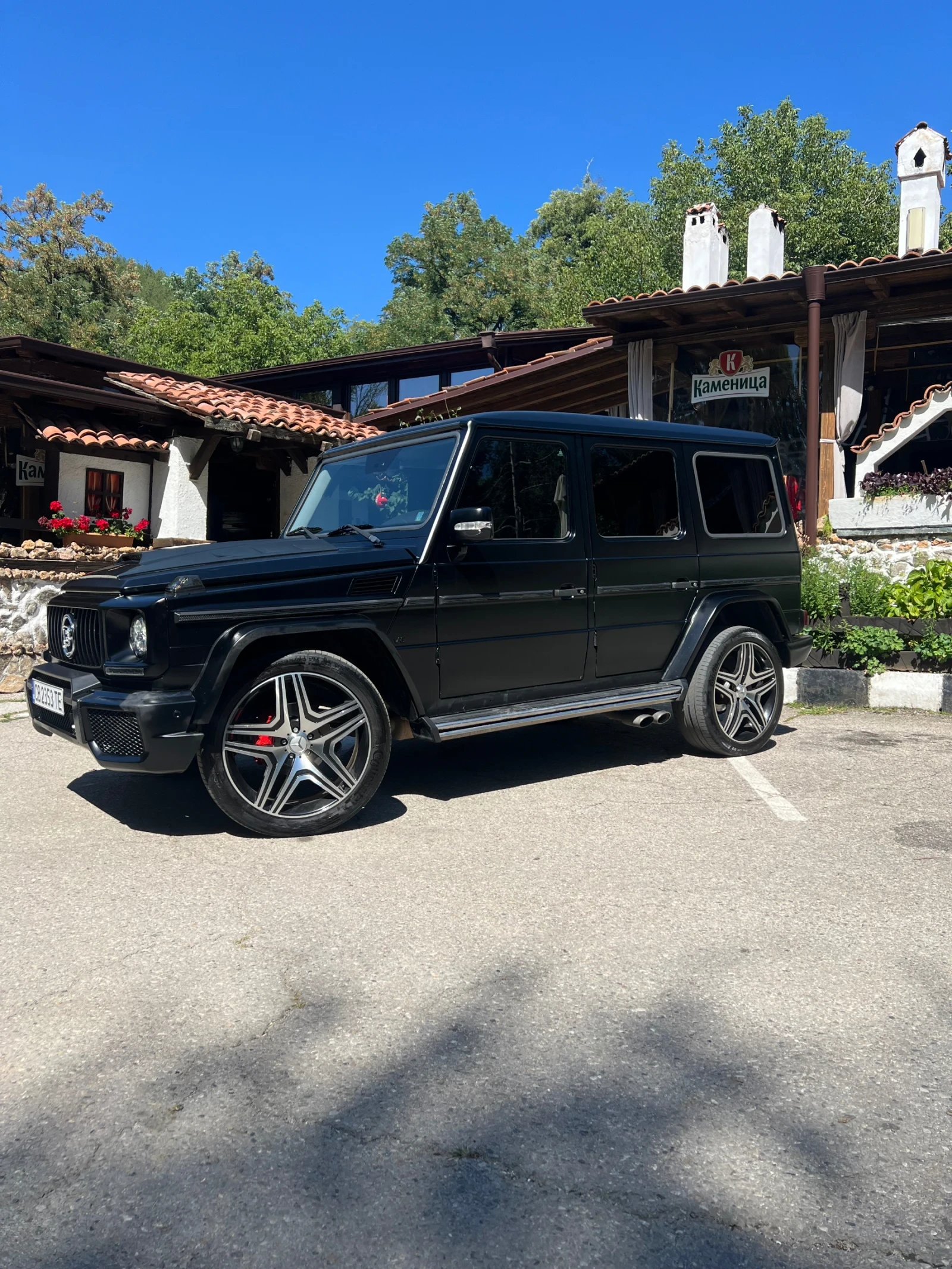 Mercedes-Benz G 500 5.0 V8 - BRABUS - ГАЗ/БЕНЗИН - 22  - ГОТОВ ЛИЗИНГ, снимка 7 - Автомобили и джипове - 55738218