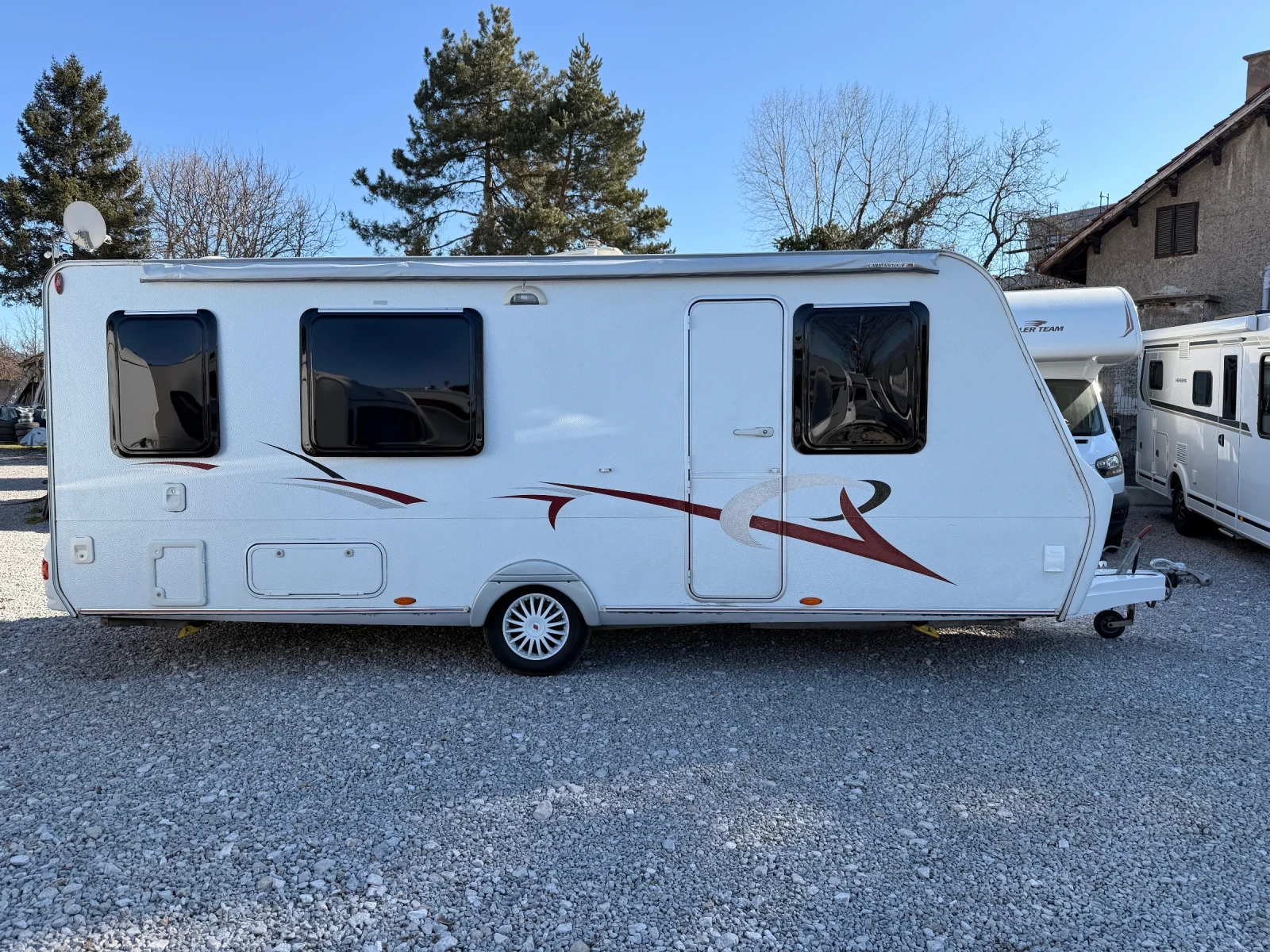 Каравана Sterckeman Климатик, форцелт, маркиза, солар - изображение 2