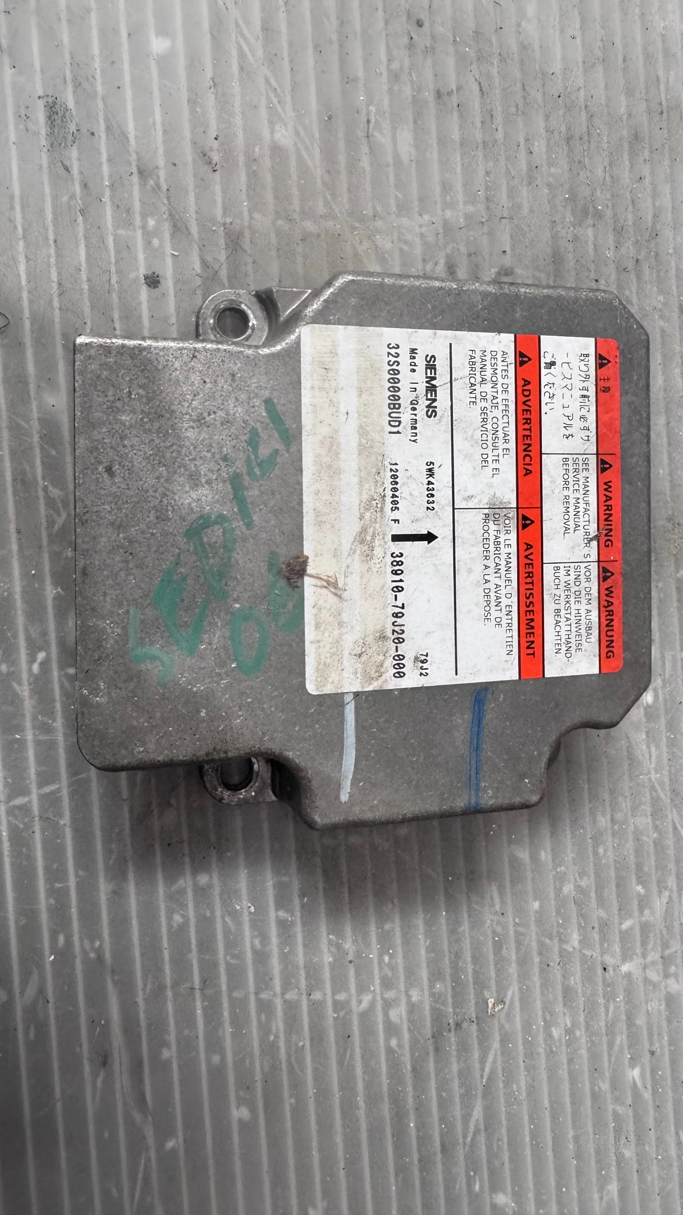 Airbag  /  /  a Fiat Sedici - 32S0000BUD1 / 38910-79J20-000 | Mobile.bg   1