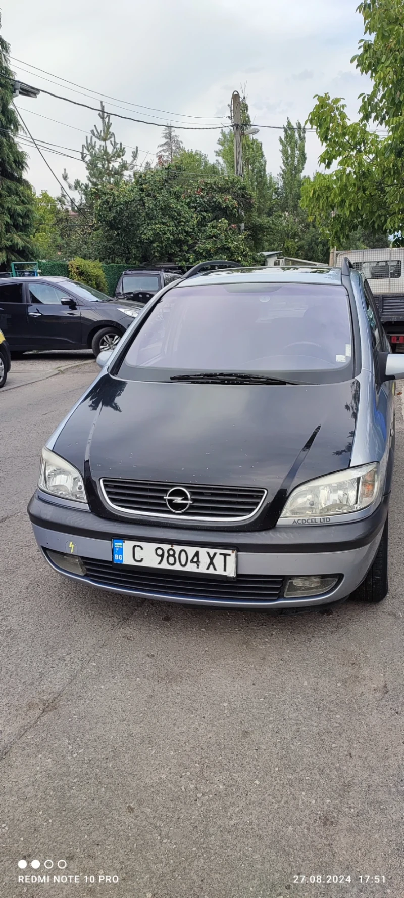 Opel Zafira, снимка 1 - Автомобили и джипове - 47569879