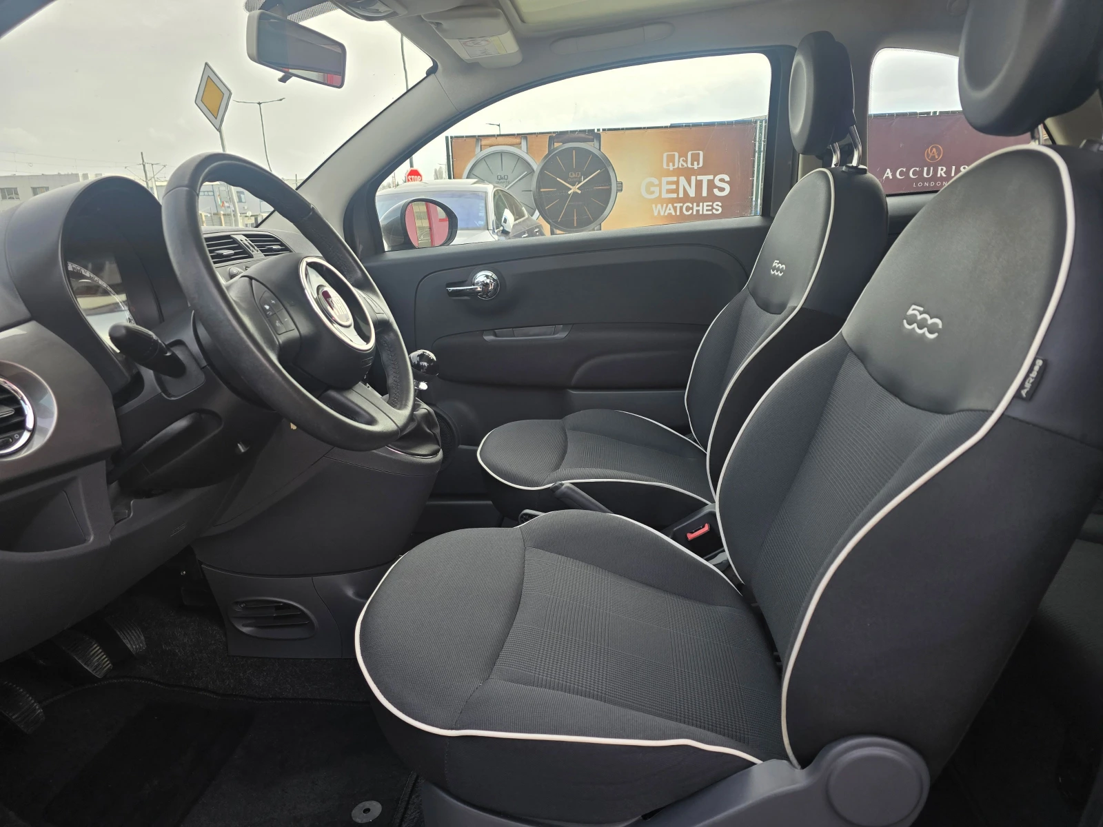 Fiat 500 1.2i / Panorama, снимка 10 - Автомобили и джипове - 54239442